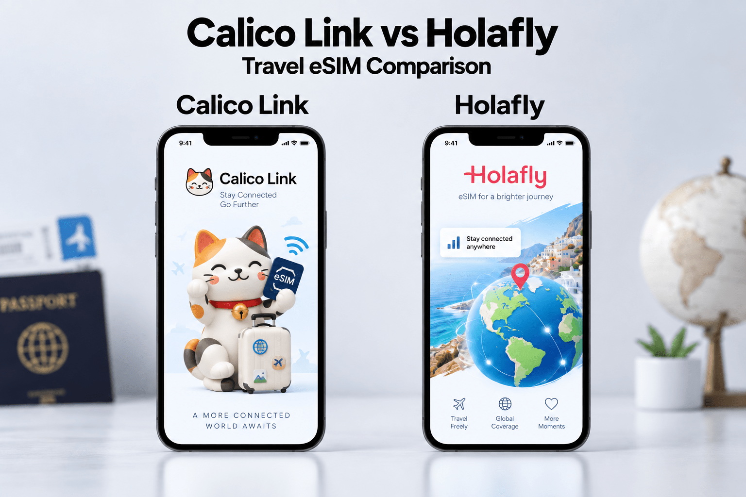 Calico Link vs Holafly: Which Travel eSIM Is Better? - Calico Link