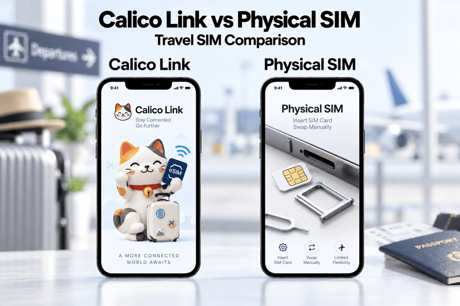 eSIM vs Physical SIM: Which Is Better for Travel? - Calico Link