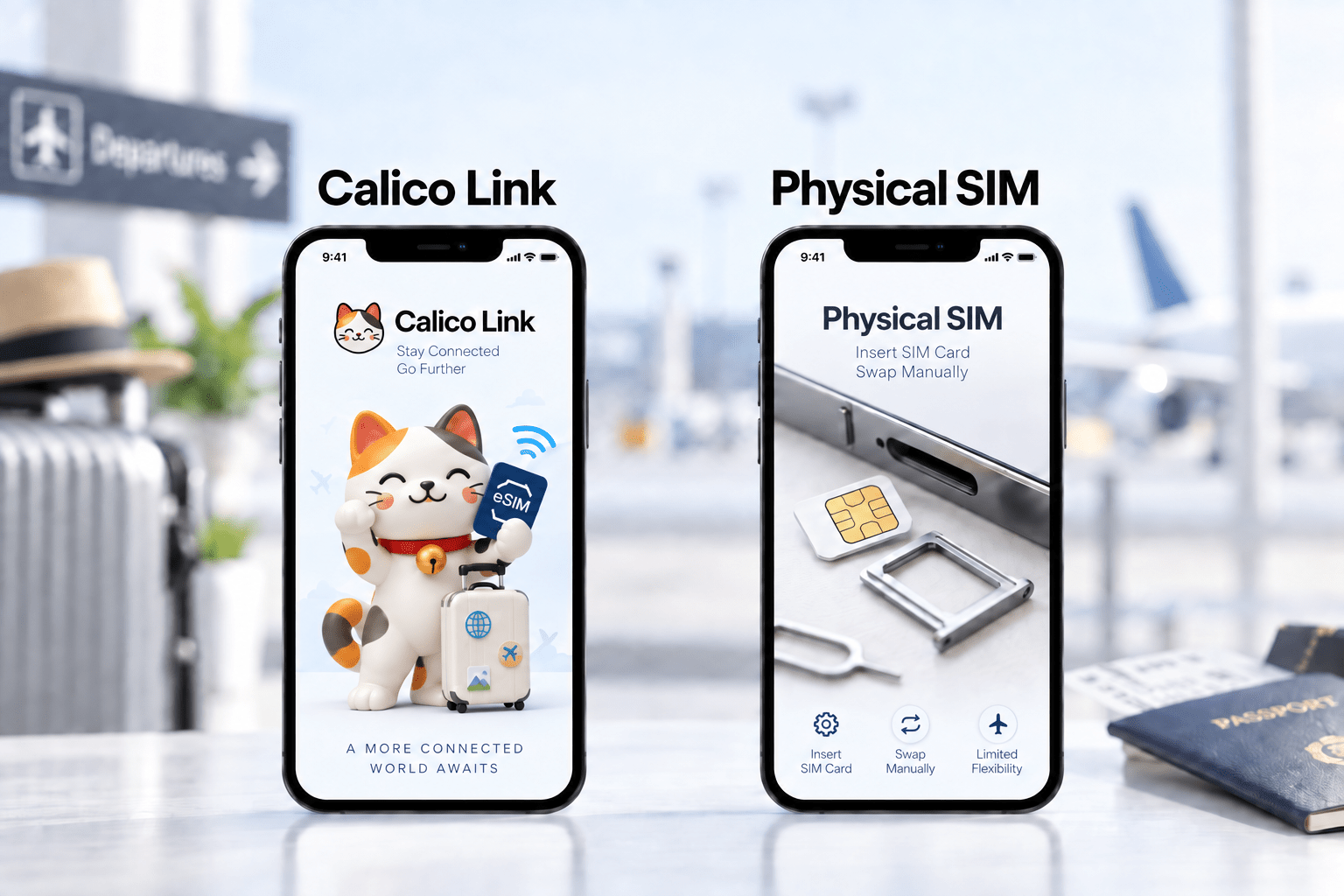 eSIM vs Physical SIM: Which Is Better for Travel? - Calico Link