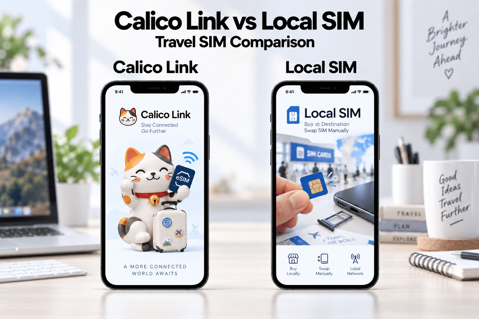 Travel eSIM vs Local SIM: Which Should You Choose? - Calico Link