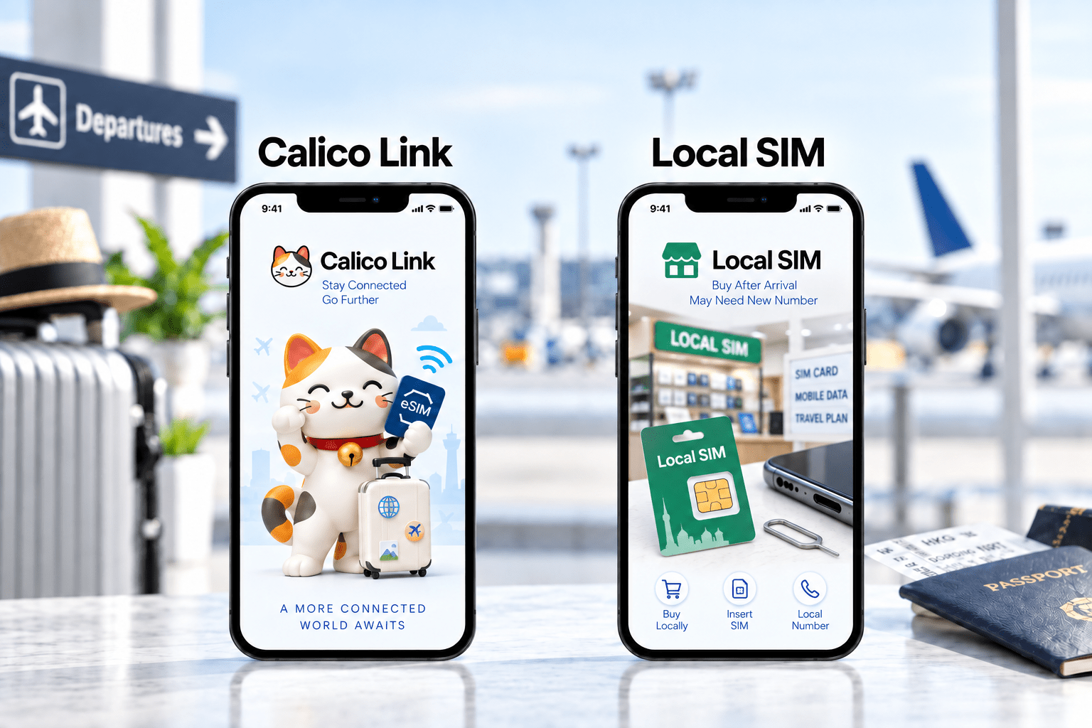 Travel eSIM vs Local SIM: Which Should You Choose? - Calico Link