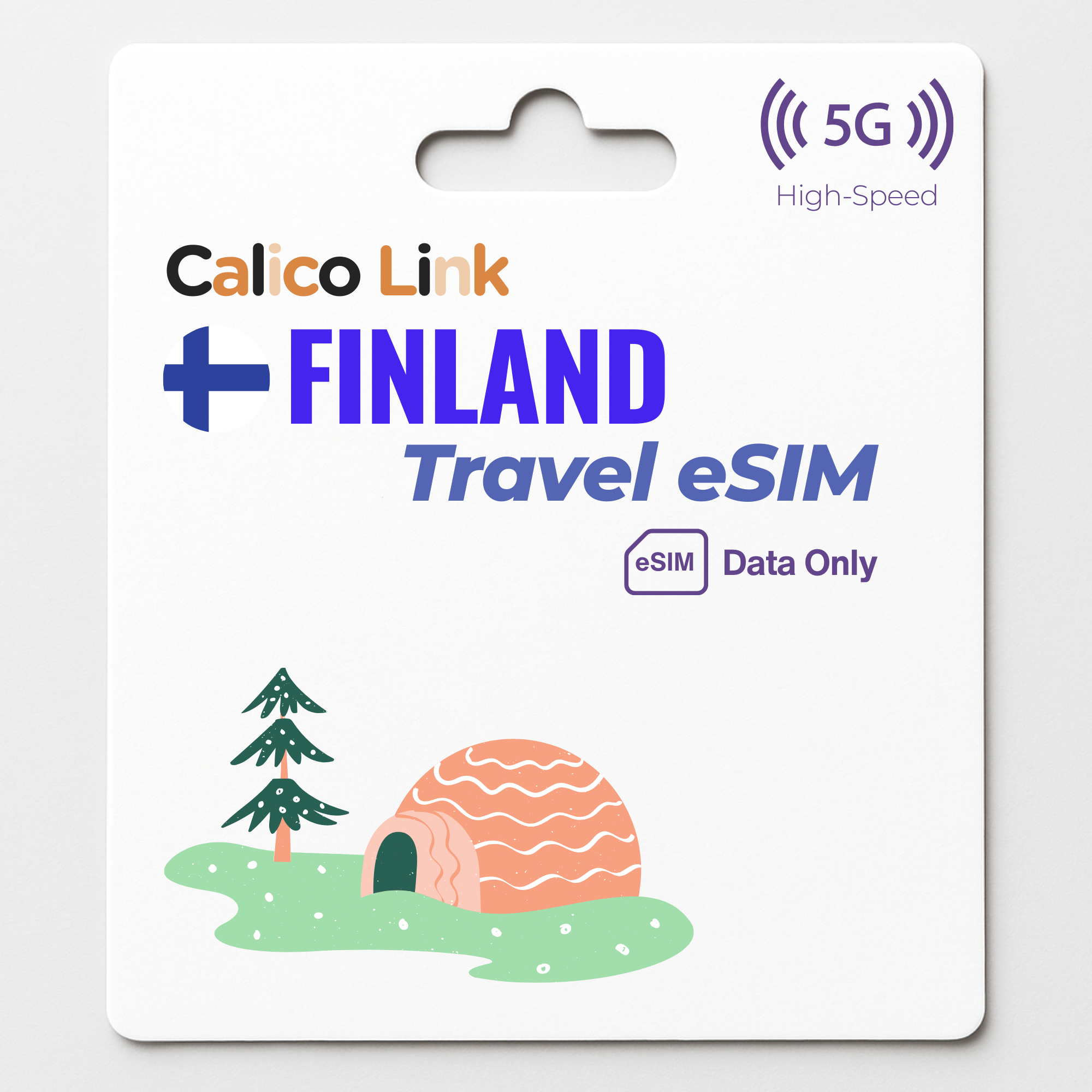 Datos 5G de la eSIM de viaje de Finlandia