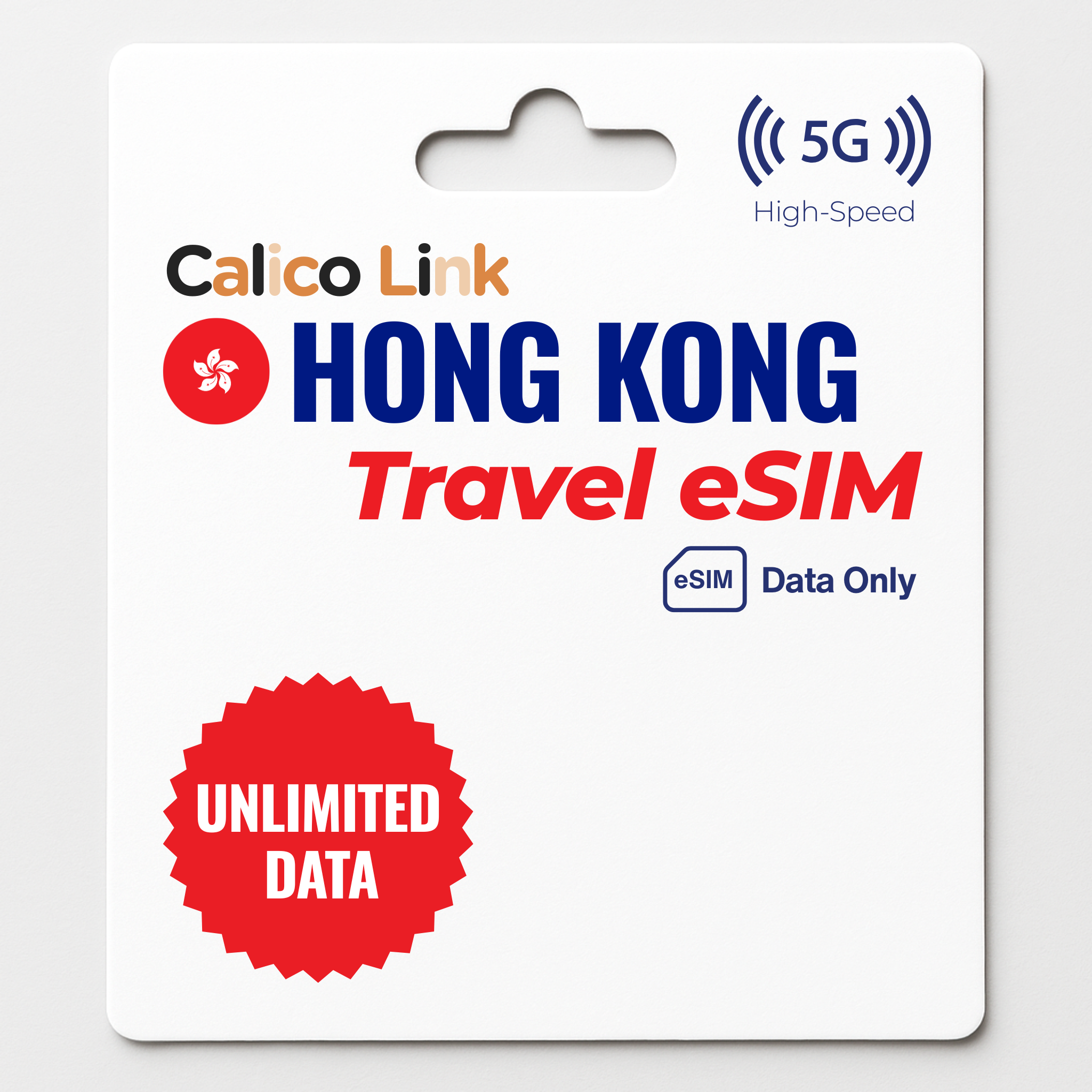 Hong Kong Travel eSIM Données illimitées 