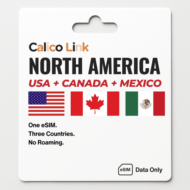 America, Canada, Mexico Travel Bundle - Calico Link