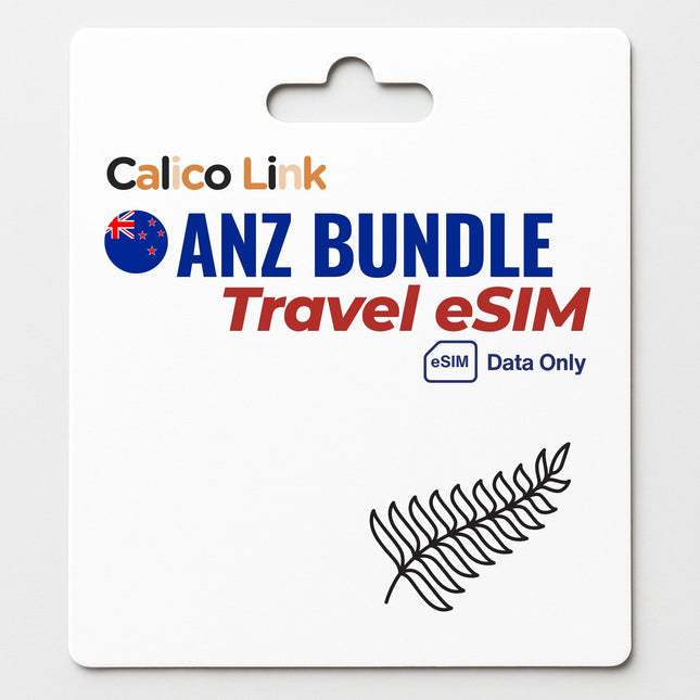 Australia and New Zealand Travel eSIM - Calico Link