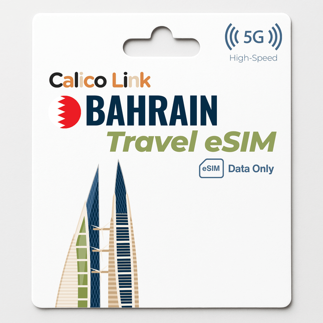 Bahrain Travel eSIM 5G Data - Calico Link