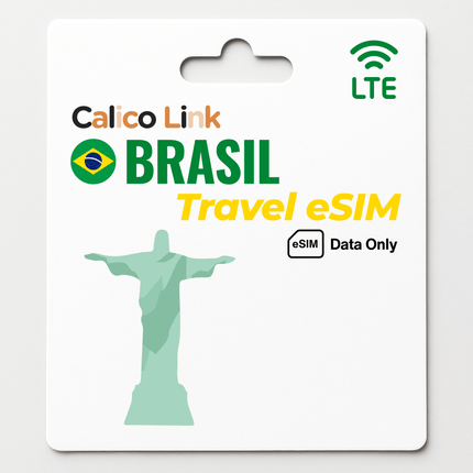 Brazil Travel eSIM LTE Data - Calico Link