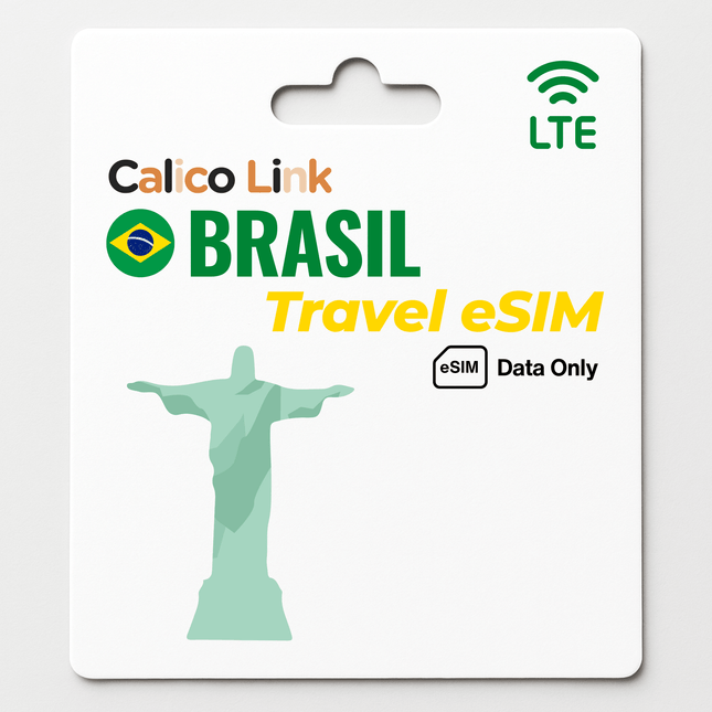 Brazil Travel eSIM LTE Data - Calico Link
