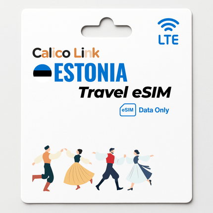 Estonia Travel eSIM LTE Data - Calico Link