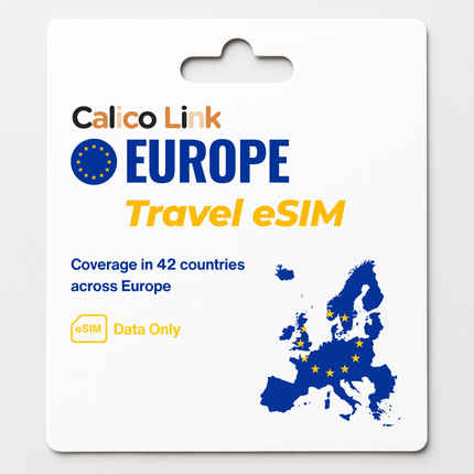 Europe Unlimited Data - 10 Days - Calico Link