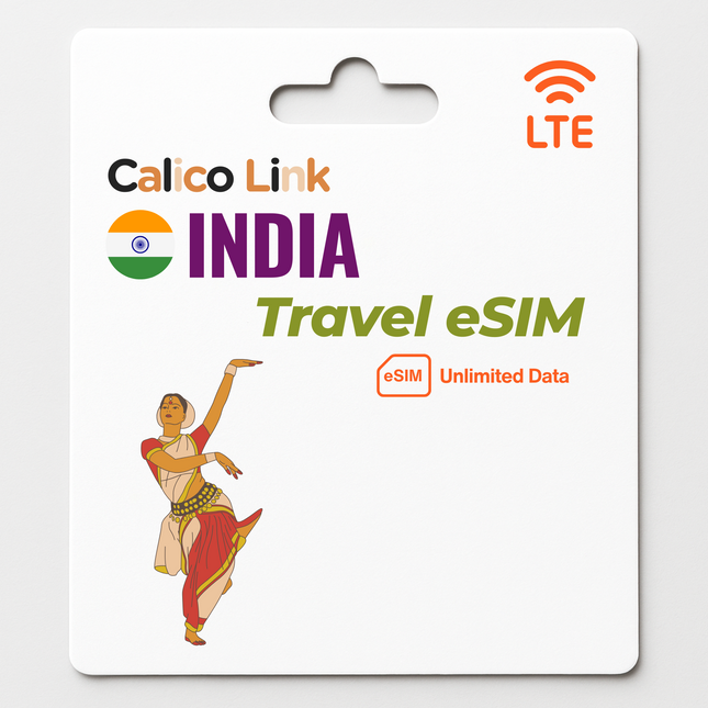 India Viajes eSIM Datos ilimitados