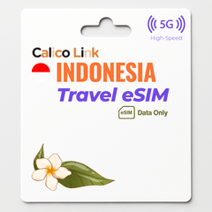 Indonesia Travel eSIM | 5G Data - Calico Link