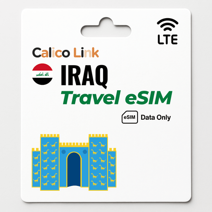 Iraq Travel eSIM LTE Data - Calico Link