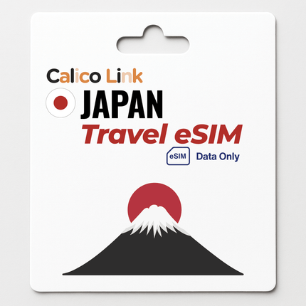 Japan Travel eSIM | 5G Data - Calico Link
