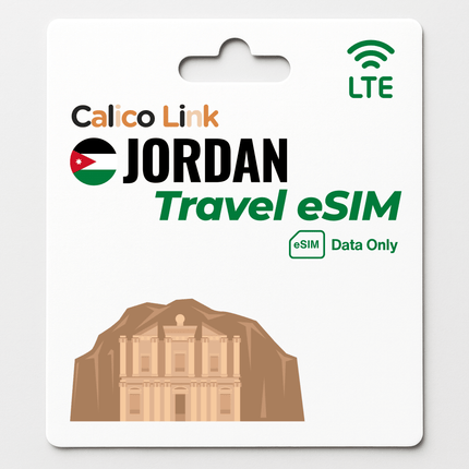 Jordan Travel eSIM LTE Data - Calico Link