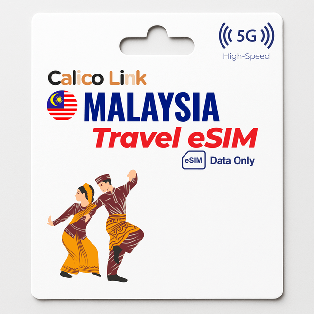 Malaysia Travel eSIM Unlimited Data - Calico Link