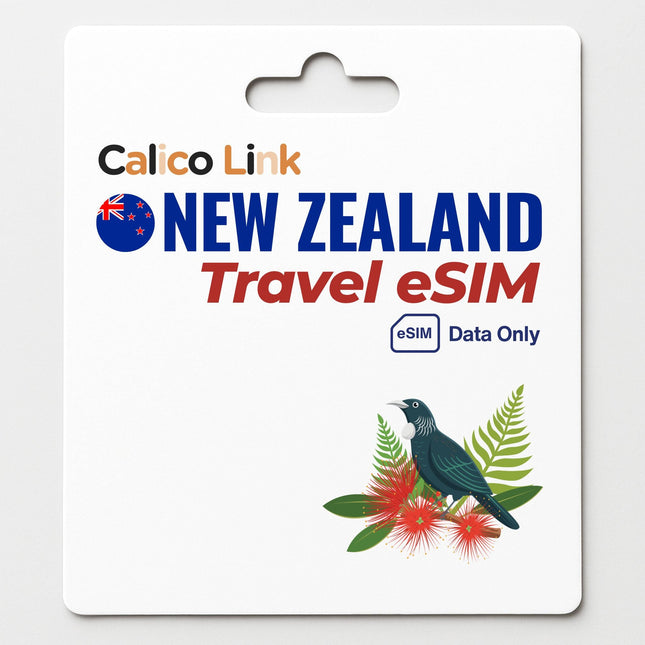New Zealand Travel eSIM - Calico Link