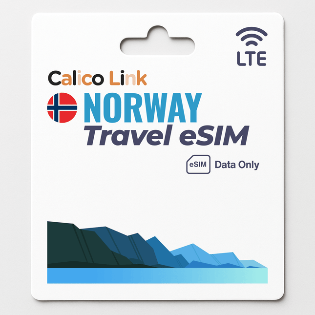Norway Travel eSIM LTE Data - Calico Link