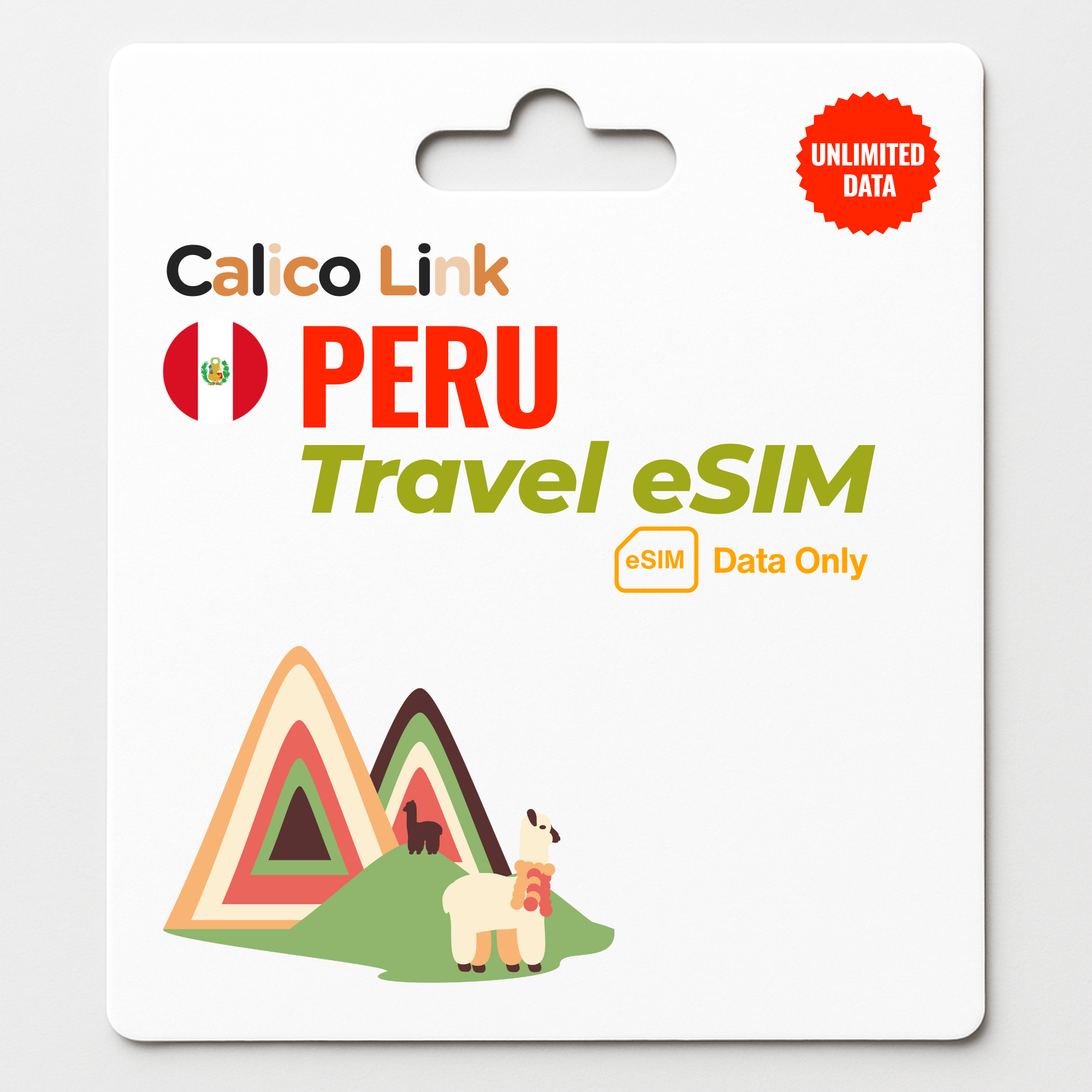 Peru Travel eSIM Unlimited Data
