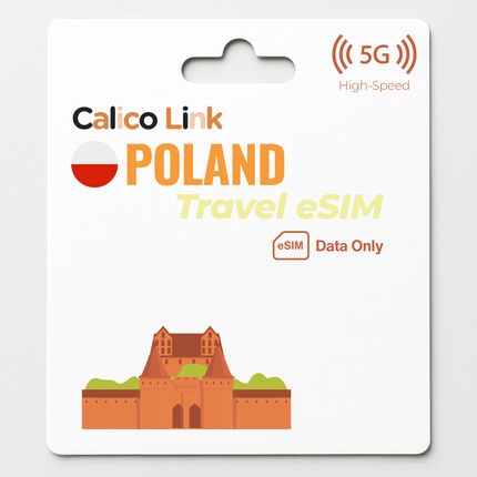 Poland Travel eSIM | 5G Network - Calico Link