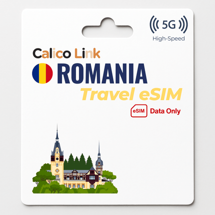 Romania Travel eSIM | 5G/LTE Data - Calico Link