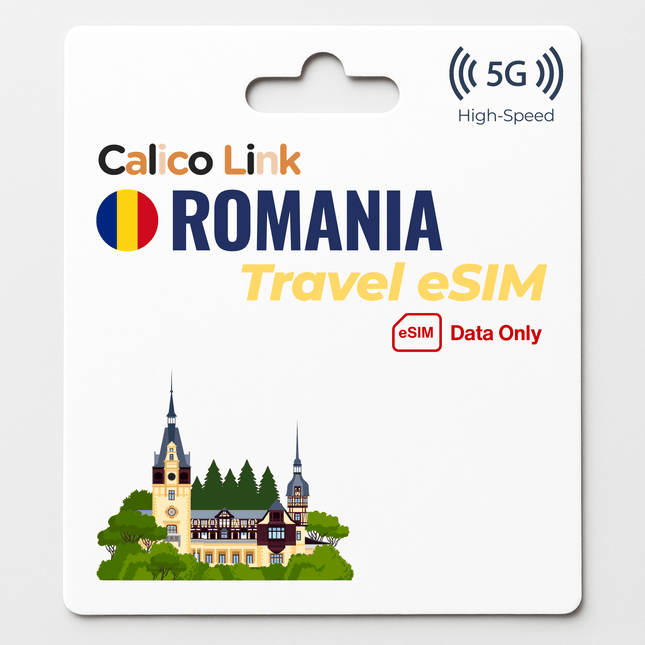 Romania Travel eSIM | 5G/LTE Data - Calico Link