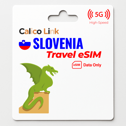 Slovenia Travel eSIM 5G Data - Calico Link