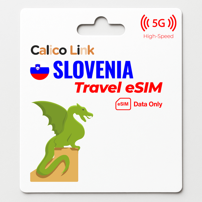 Slovenia Travel eSIM 5G Data - Calico Link