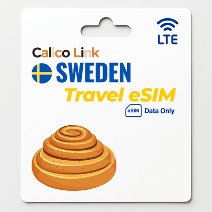 Sweden Travel eSIM | LTE Data - Calico Link