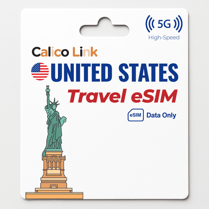 USA Travel eSIM | 5G Data - Calico Link